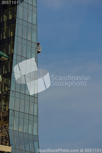 Image of modern business office exterior building