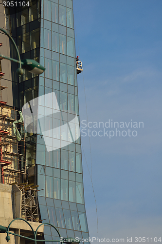 Image of modern business office exterior building