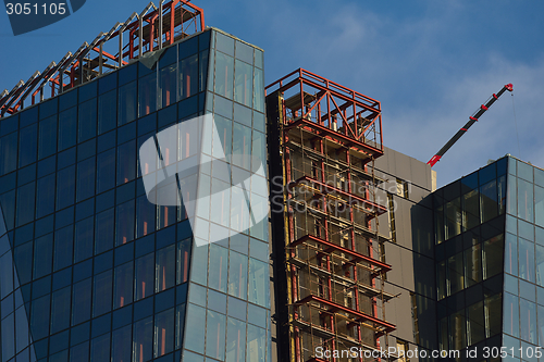 Image of modern business office exterior building