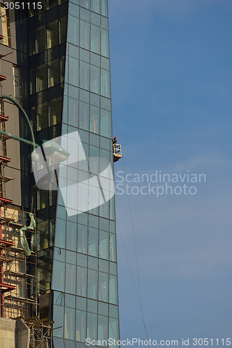 Image of modern business office exterior building