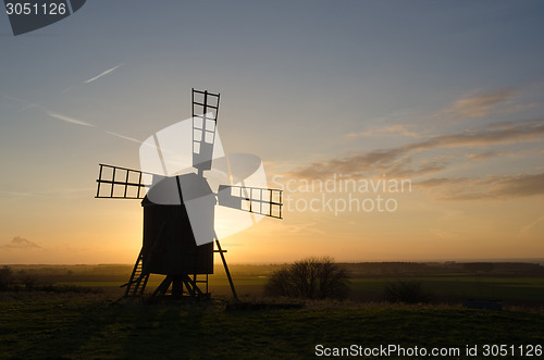 Image of Windmill silhouette