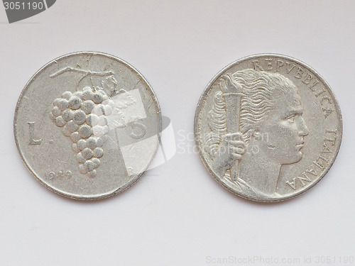 Image of Old Italian coins