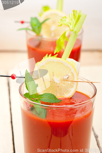 Image of fresh tomato juice