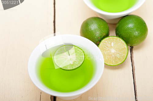 Image of green lime lemonade 