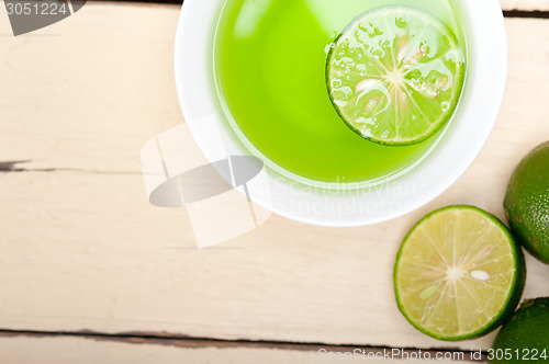 Image of green lime lemonade 
