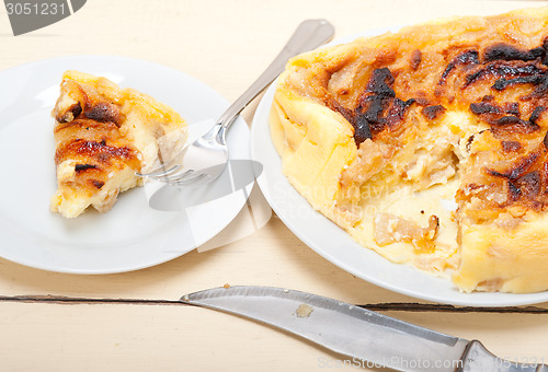 Image of fresh pears pie