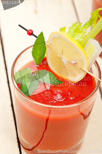 Image of fresh tomato juice