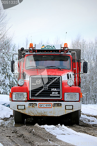 Image of Volvo N12 Full Trailer Truck year 1990 with 2,8 M km on the Odom