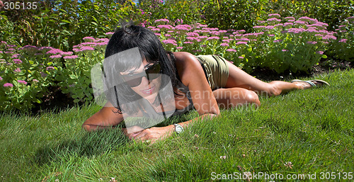 Image of woman outdoor