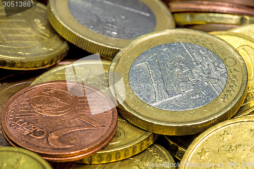 Image of Euro coins