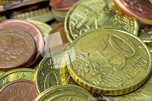 Image of Euro coins