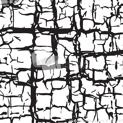Image of cracked  texture