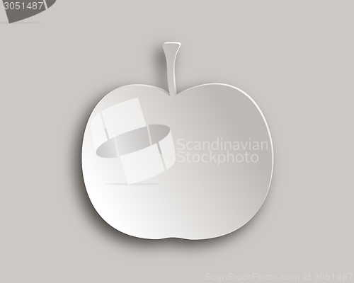 Image of Apple paper style