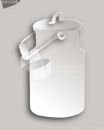 Image of Milk can