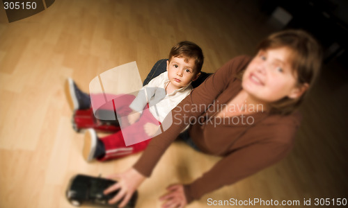 Image of boy playing