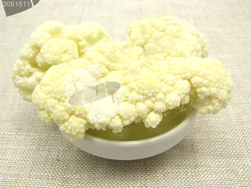 Image of Cauliflower in a little bowl of chinaware