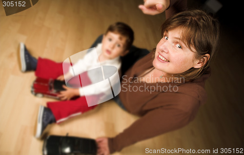 Image of boy playing