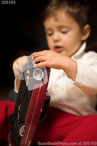 Image of boy playing