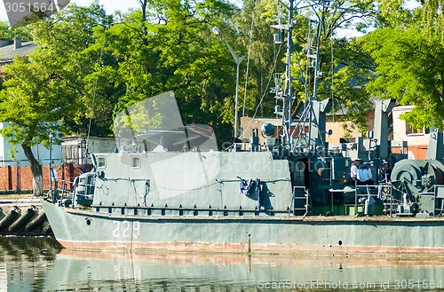 Image of Mine trawler on parking