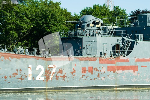 Image of Big landing ship Minsk prepares for repair