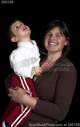 Image of mother ans son