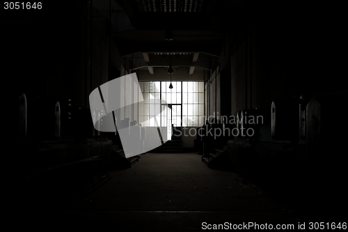 Image of Dark and abandoned place