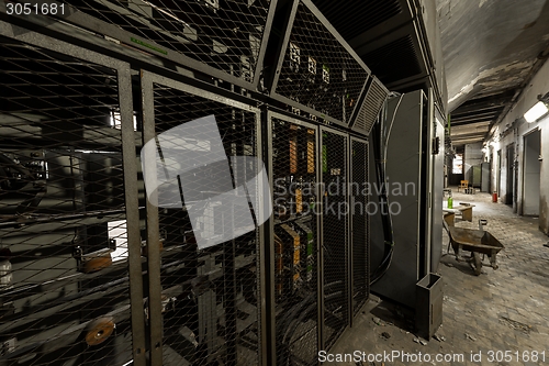 Image of Electricity distribution hall in metal industry