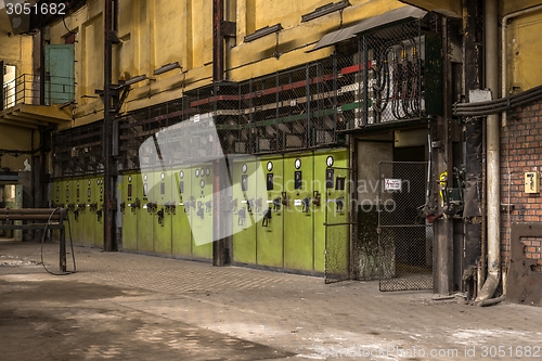 Image of Electricity distribution hall in metal industry