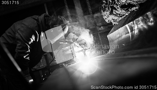 Image of Electricity distribution hall in metal industry