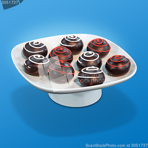 Image of Chocolate balls