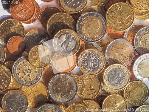 Image of Euro coins