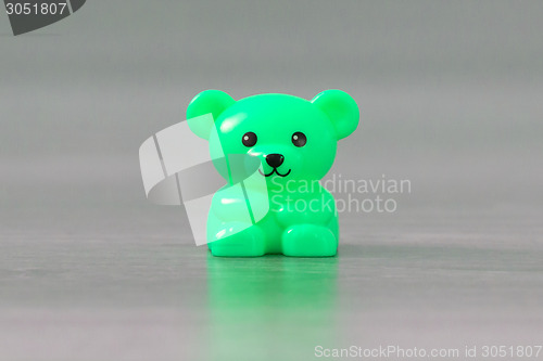 Image of Small green bear