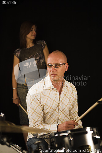 Image of drummer playing
