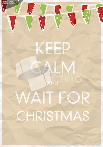 Image of Keep Calm And Wait for Christmas