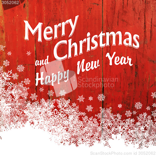 Image of Christmas Red Background