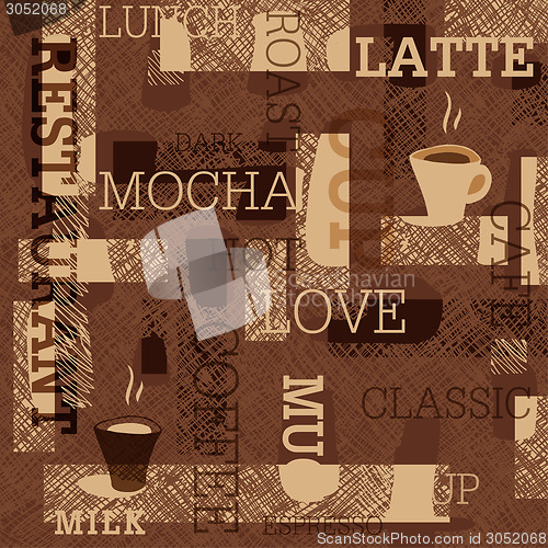 Image of Coffee Seamless Background