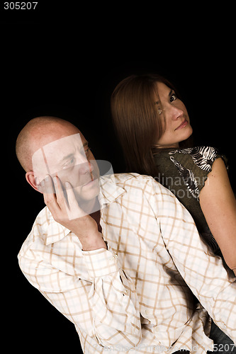 Image of couple arguing