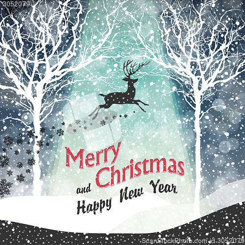 Image of Merry Christmas Greeting Card