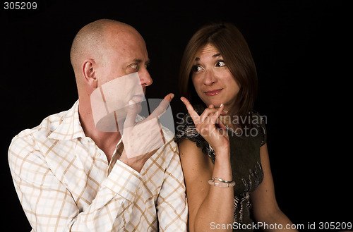 Image of couple arguing