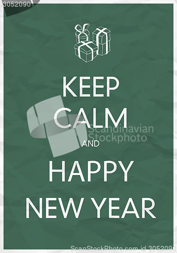 Image of Keep Calm And Happy New Year