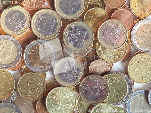 Image of Euro coins