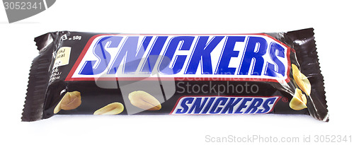 Image of Snickers chocolate bar