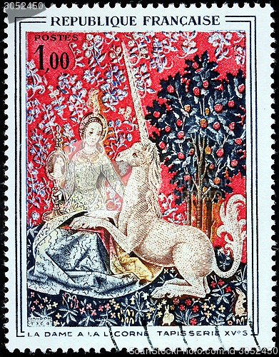 Image of Unicorne Stamp