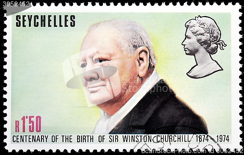 Image of Churchill Stamp