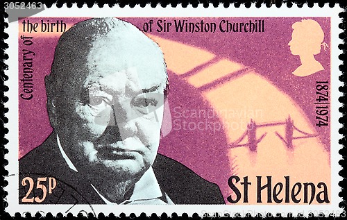 Image of Churchill Stamp