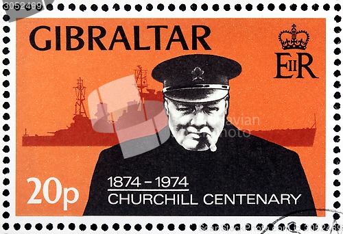 Image of Churchill Stamp