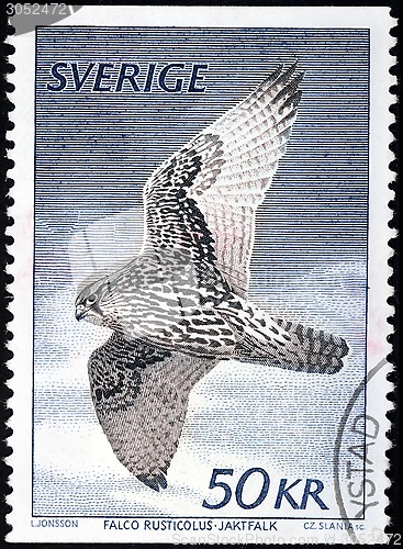 Image of Gyrfalcon Stamp