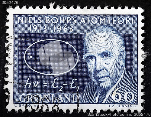 Image of Niels Bohr Stamp