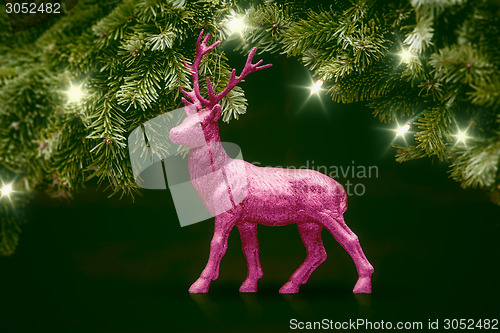 Image of pink deer