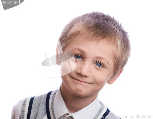 Image of Boy on a white background